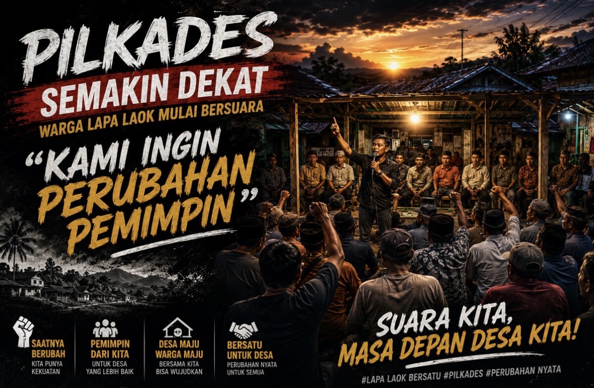 ILUSTRASI - Suasana pertemuan warga Desa Lapa Laok, Kecamatan Dungkek, Kabupaten Sumenep, menjelang Pilkades. Dari warga ke warga, mereka menegaskan satu sikap Lapa Laok butuh pemimpin yang mendengar, bukan penguasa yang menekan