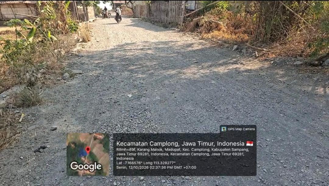 Abaikan Teguran Konsultan, Kontraktor Proyek Jalan Madupat–Omben Nekat Pasang U-Ditch dan Agregat Tak Sesuai Spek
