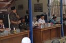 Keterangan foto. Ketua BPD Banyumas ketika menyampaikan aspirasi dari masyarakat.Sumber gambar: Wirno