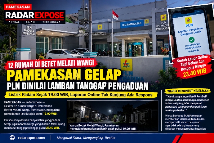DIREKTUR PLN, JANGAN TUTUP MATA! 12 RUMAH DI BETTET GELAP GULITA, ADUAN WARGA SEJAK PUKUL 19.00 WIB BELUM JELAS PENANGANANNYA!